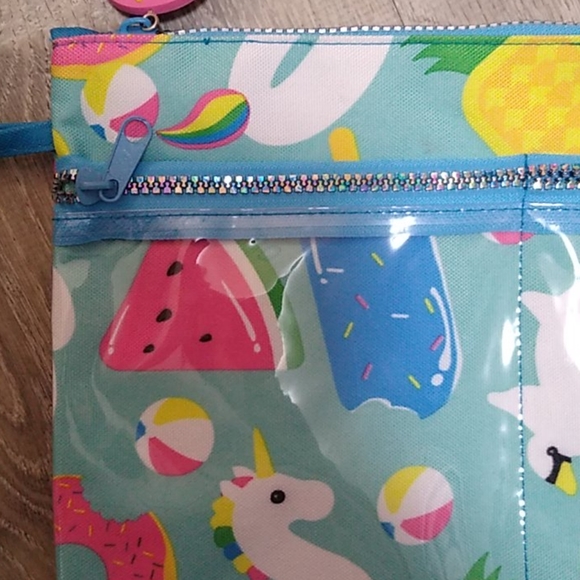 Morgan Home swimsuit saver small items holder waterproof zippered bag clutch - Picture 4 of 10